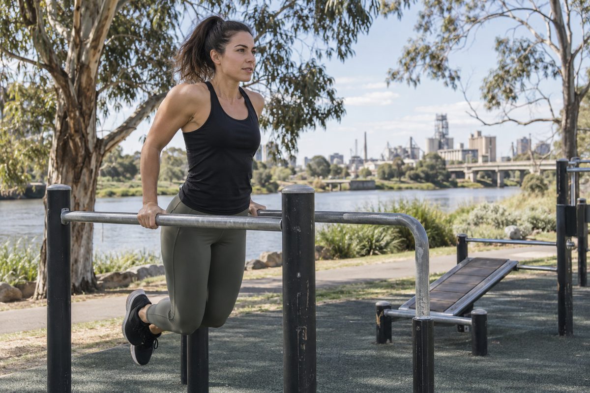 free outdoor gyms & fitness stations in maribyrnong, footscray and yarraville (with a workout for each)